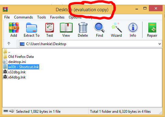 winrar evaluation copy download